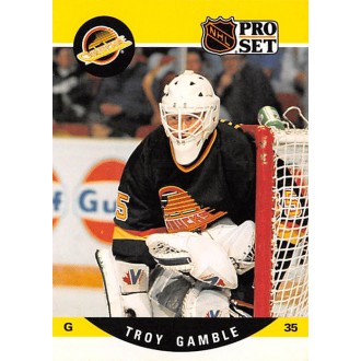 Řadové karty - Gamble Troy - 1990-91 Pro Set No.641