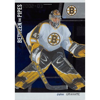 Řadové karty - Grahame John - 2001-02 Between The Pipes No.43