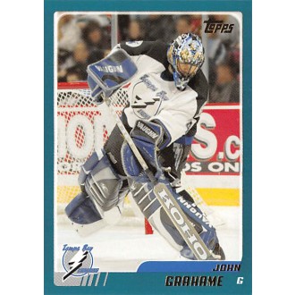 Řadové karty - Grahame John - 2003-04 Topps Traded & Rookies No.TT59