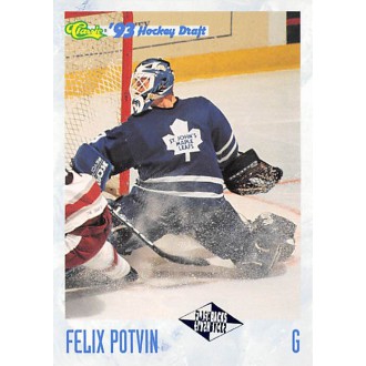 Řadové karty - Potvin Felix - 1992-93 Classic No.123