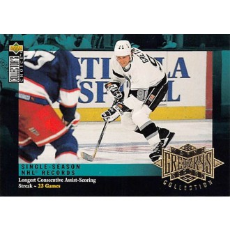 Insertní karty - Gretzky Wayne - 1995-96 Upper Deck Gretzky Collection No.G6