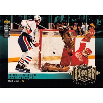 Insertní karty - Gretzky Wayne - 1995-96 Upper Deck Gretzky Collection No.G1