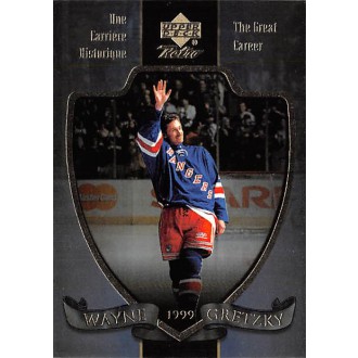 Insertní karty - Gretzky Wayne - 1999-00 McDonalds Upper Deck The Great Career No.GR81-5