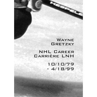 Insertní karty - Gretzky Wayne - 1999-00 McDonalds Upper Deck Gretzky Performance for the Record No.C9