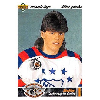 Řadové karty - Jágr Jaromír - 1991-92 Upper Deck French No.617