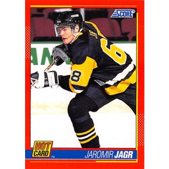 Insertní karty - Jágr Jaromír - 1991-92 Score Hot Cards No.8