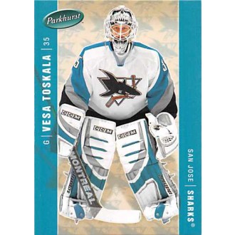 Řadové karty - Toskala Vesa - 2005-06 Parkhurst No.399