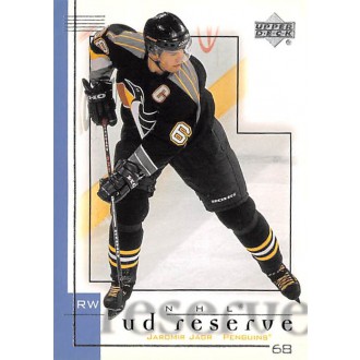 Řadové karty - Jágr Jaromír - 2000-01 UD Reserve No.68