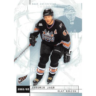 Řadové karty - Jágr Jaromír, Kolzig Olaf - 2002-03 Mask Collection No.87