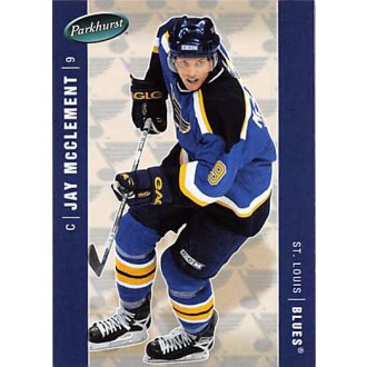 Řadové karty - McClement Jay - 2005-06 Parkhurst No.426