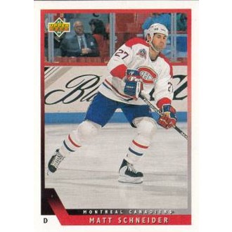 Řadové karty - Schneider Mathieu - 1993-94 Upper Deck No.31