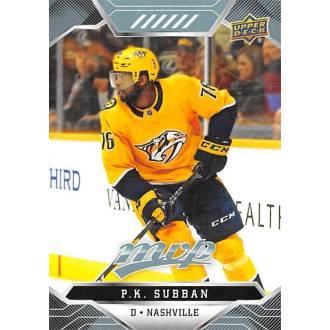 Řadové karty - Subban P.K. - 2019-20 MVP No.165