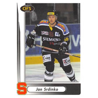 Extraliga OFS - Srdínko Jan - 2001-02 OFS No.31