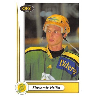 Extraliga OFS - Hriňa Slavomír - 2001-02 OFS No.60