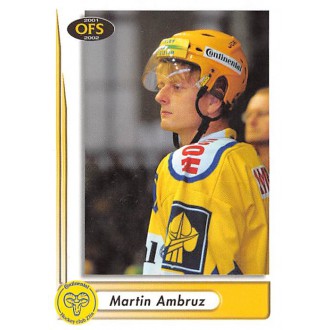 Extraliga OFS - Ambruz Martin - 2001-02 OFS No.77