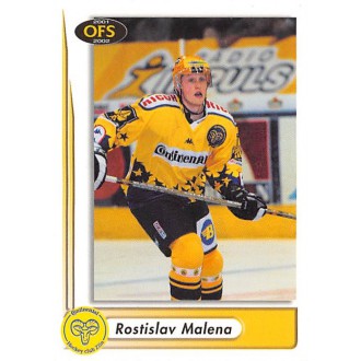 Extraliga OFS - Malena Rostislav - 2001-02 OFS No.81