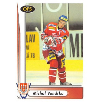 Extraliga OFS - Vondrka Michal - 2001-02 OFS No.142