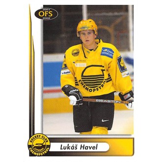 Extraliga OFS - Havel Lukáš - 2001-02 OFS No.161