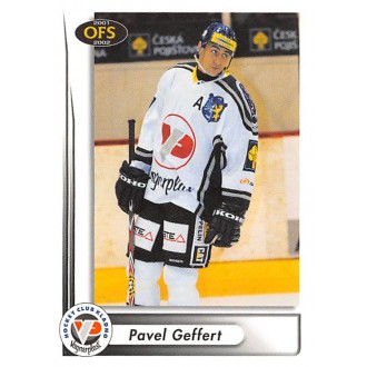 Extraliga OFS - Geffert Pavel - 2001-02 OFS No.169