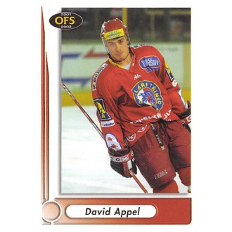 Extraliga OFS - Appel David - 2001-02 OFS No.186