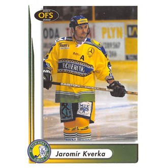 Extraliga OFS - Kverka Jaromír - 2001-02 OFS No.190