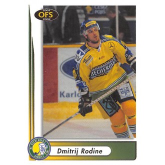 Extraliga OFS - Rodine Dmitri - 2001-02 OFS No.196