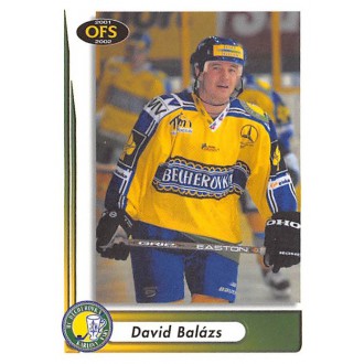 Extraliga OFS - Balázs David - 2001-02 OFS No.197