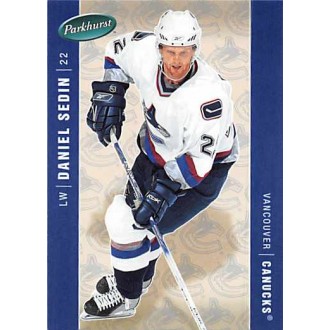 Řadové karty - Sedin Daniel - 2005-06 Parkhurst No.466