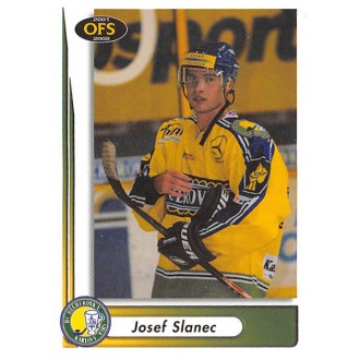 Extraliga OFS - Slanec Josef - 2001-02 OFS No.213