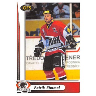 Extraliga OFS - Rimmel Patrik - 2001-02 OFS No.230