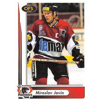Extraliga OFS - Javín Miroslav - 2001-02 OFS No.233