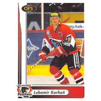 Extraliga OFS - Korhoň Lubomír - 2001-02 OFS No.239