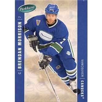 Řadové karty - Morrison Brendan - 2005-06 Parkhurst No.470
