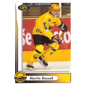 Extraliga OFS - Rousek Martin - 2001-02 OFS No.309