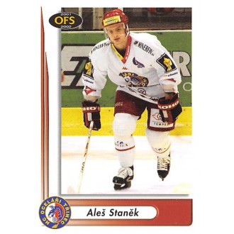 Extraliga OFS - Staněk Aleš - 2001-02 OFS No.322