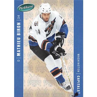 Řadové karty - Biron Mathieu - 2005-06 Parkhurst No.495