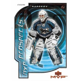 Řadové karty - Nabokov Evgeni - 2000-01 MVP No.203
