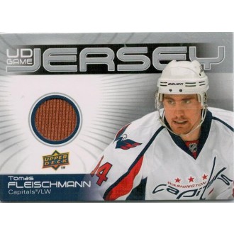 Jersey karty - Fleischmann Tomáš - 2010-11 Upper Deck Game Jerseys No.GJ-TF