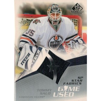 Jersey karty - Salo Tommy - 2003-04 SP Game Used No.109