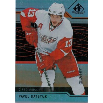 Paralelní karty - Datsyuk Pavel - 2018-19 SP Game Used Orange Rainbow No.88