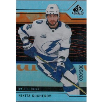 Paralelní karty - Kucherov Nikita - 2018-19 SP Game Used Orange Rainbow No.2