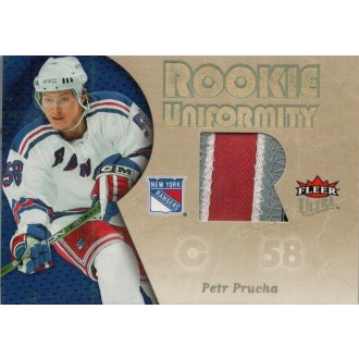 Patch karty - Průcha Petr - 2005-06 Ultra Rookie Uniformity Patches No.RUP-PP