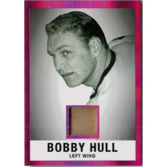 Jersey karty - Hull Bobby - 2017-18 Leaf 1960 Leaf Memorabilia Magenta
