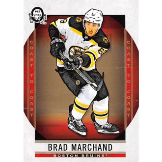 Insertní karty - Marchand Brad - 2018-19 O-Pee-Chee Coast to Coast No.37