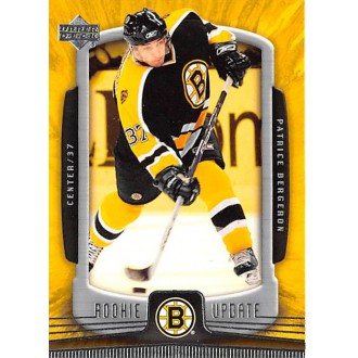 Řadové karty - Bergeron Patrice - 2005-06 Rookie Update No.9