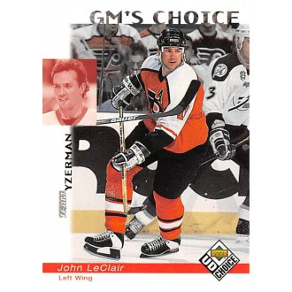 Řadové karty - LeClair John - 1998-99 UD Choice No.235
