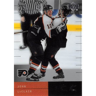 Řadové karty - LeClair John - 2000-01 Ice No.30