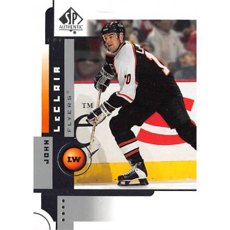Řadové karty - LeClair John - 2001-02 SP Authentic No.61