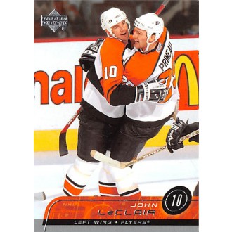 Řadové karty - LeClair John - 2002-03 Upper Deck No.376
