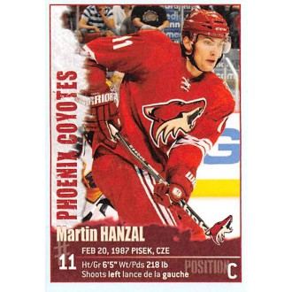 Řadové karty - Hanzal Martin - 2009-10 Panini Stickers No.276